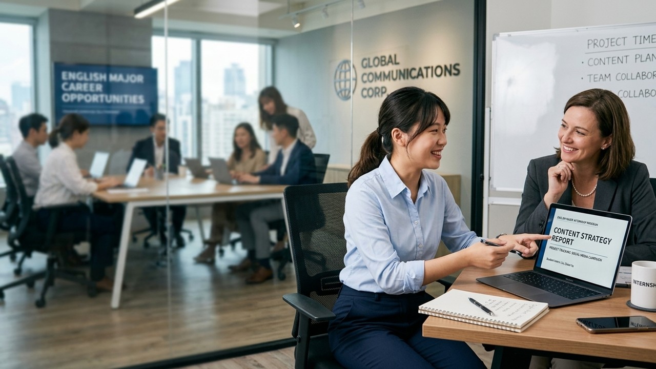 預見職場未來｜英文系企業實習計畫